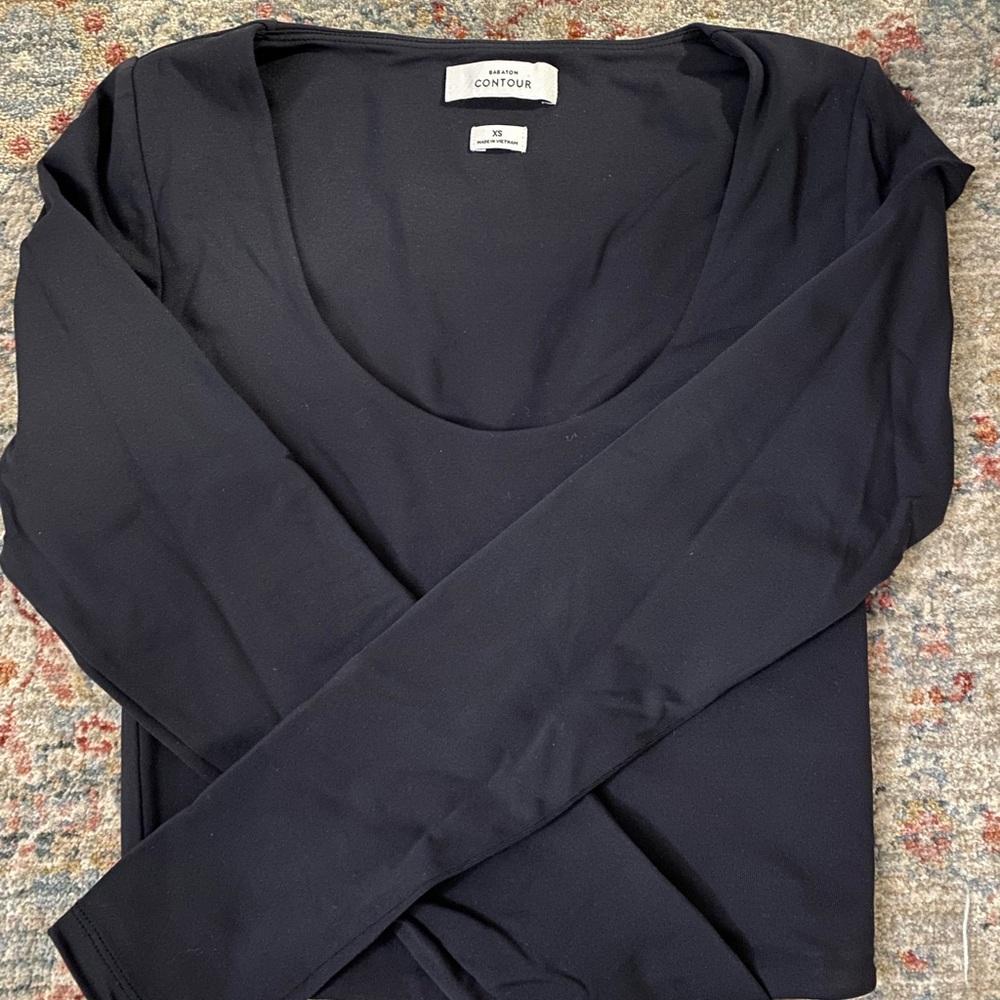 Babaton Black Long Sleeve Tee